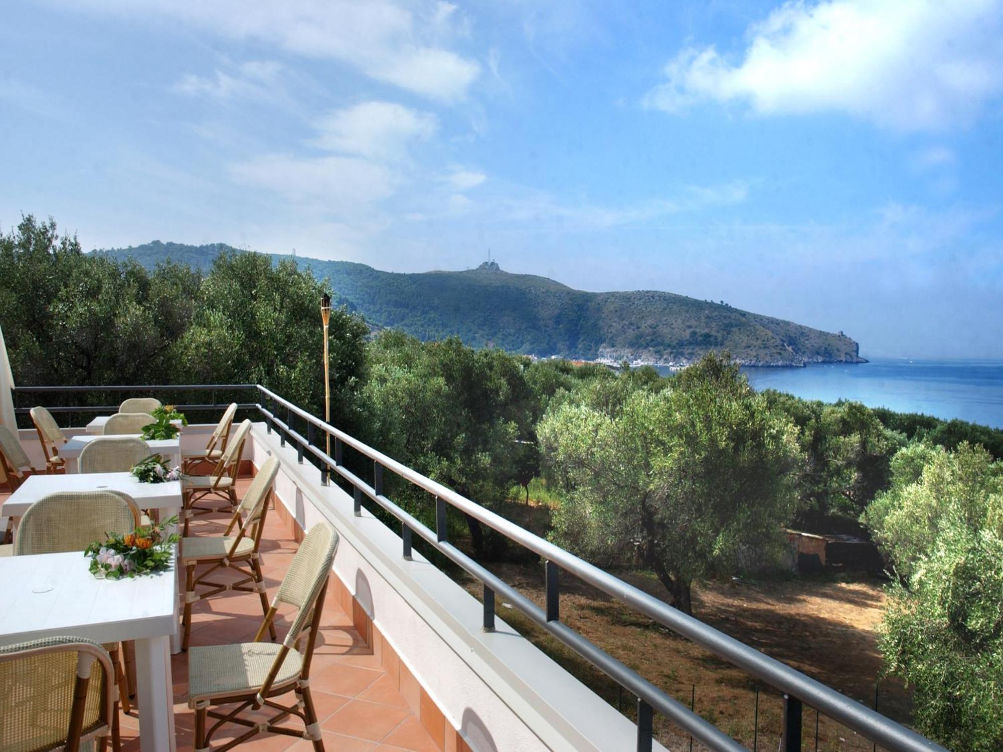 Hotel Baia Палинуро Ресторан фото